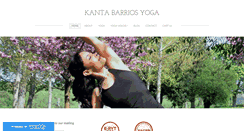 Desktop Screenshot of kantabarriosyoga.com